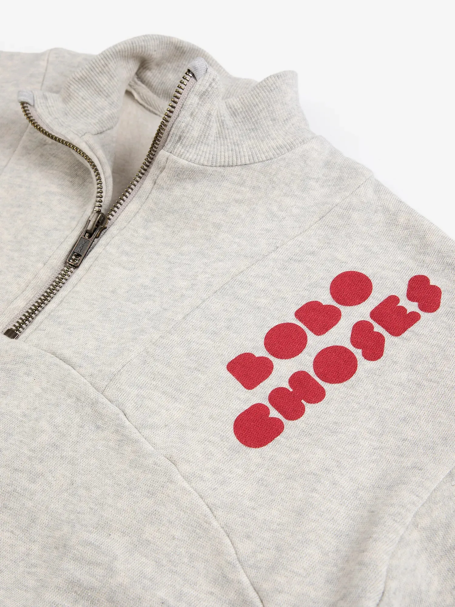 Bobo Choses Bolder Half Zipped sweatshirt 2-3Y økologisk