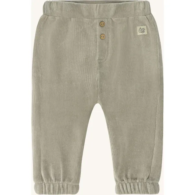Hust & Claire HCGus velourbukser Forest Fog bomuld