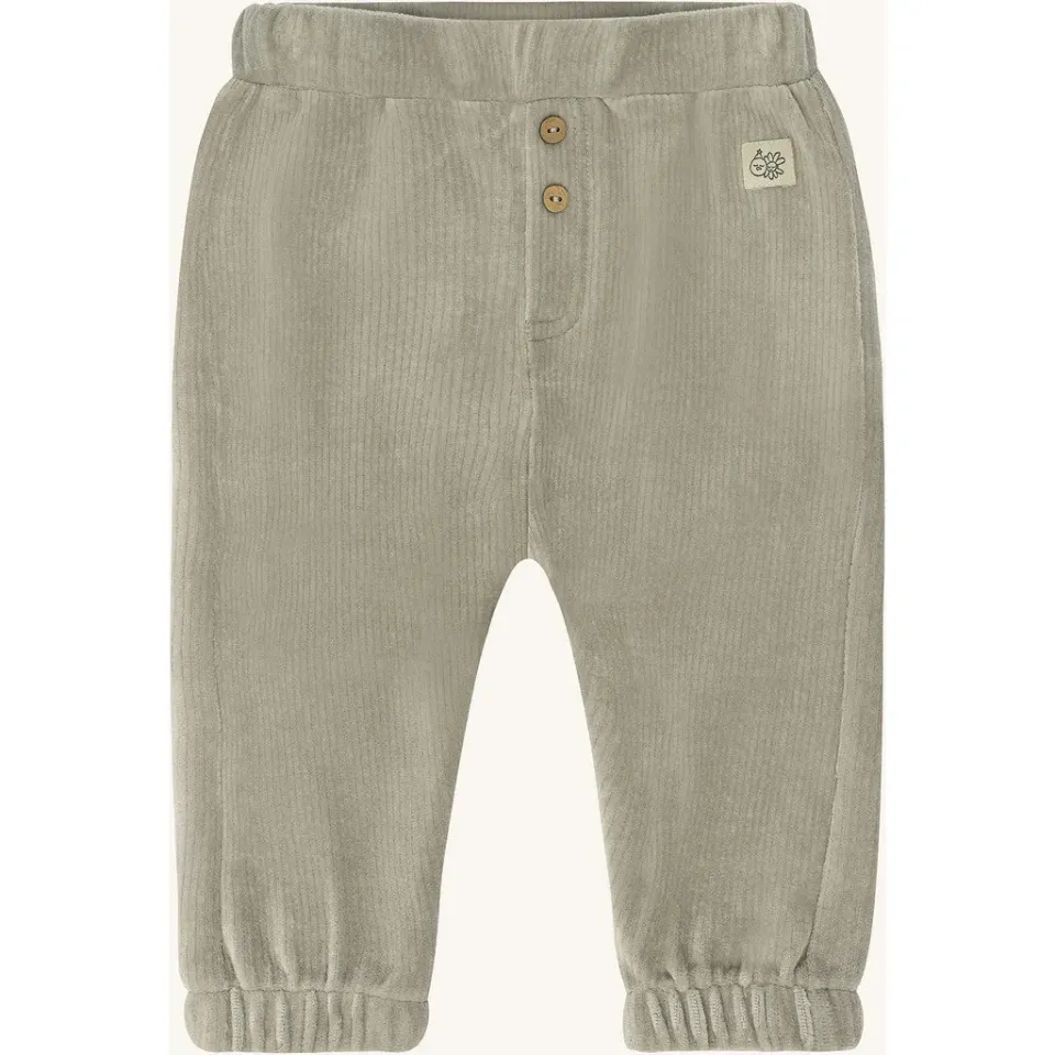 Hust & Claire HCGus velourbukser Forest Fog bomuld