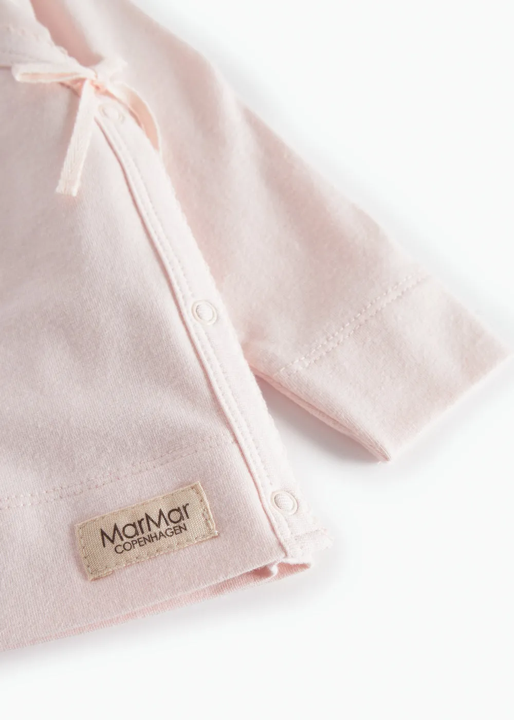 MarMar Tut Wrap LS bluse Rosa modal nyfødt