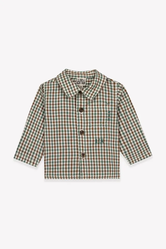 Bonton Paf ternet skjorte bomuld baby