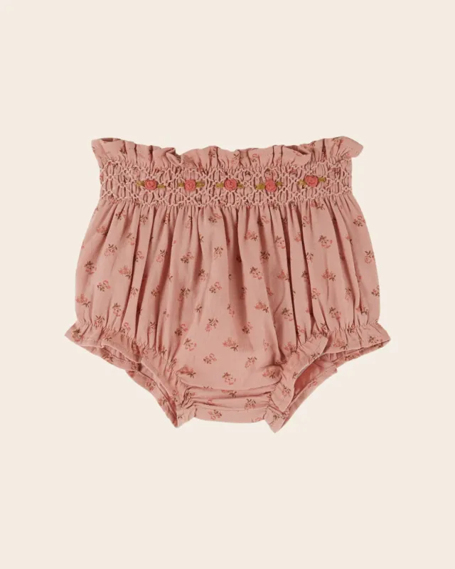 Emile et Ida bloomers rosa blomstret