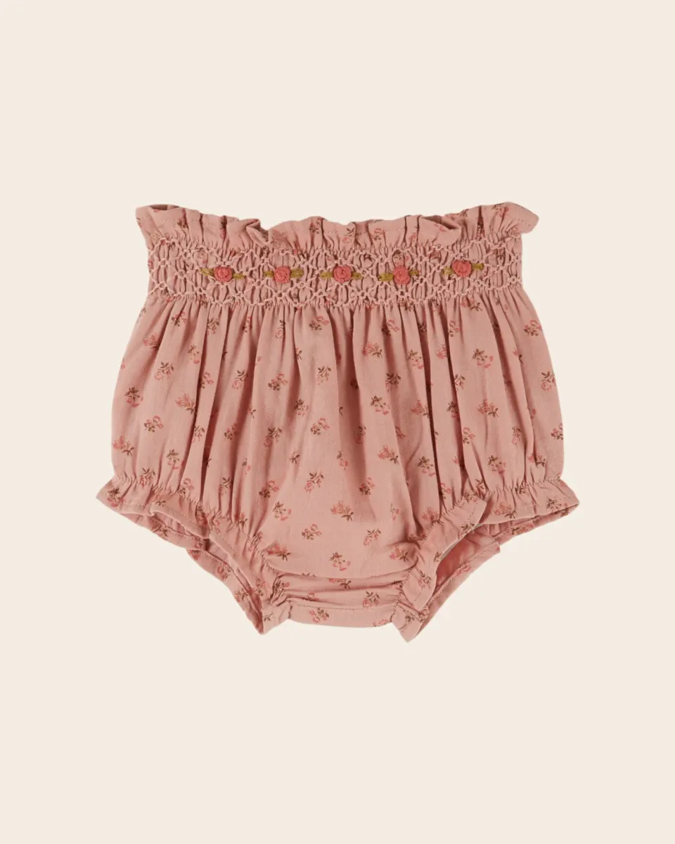 Emile et Ida bloomers rosa blomstret
