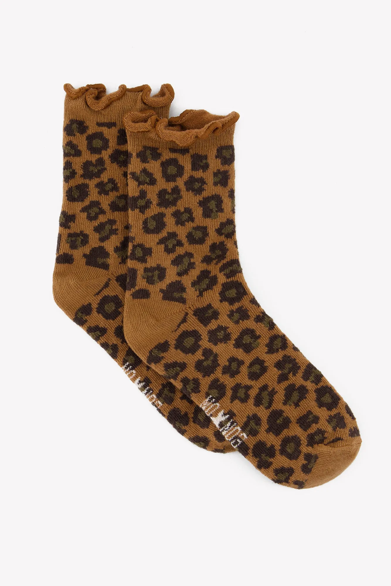 Bonton Cho7 strømper leopard bomuld T1