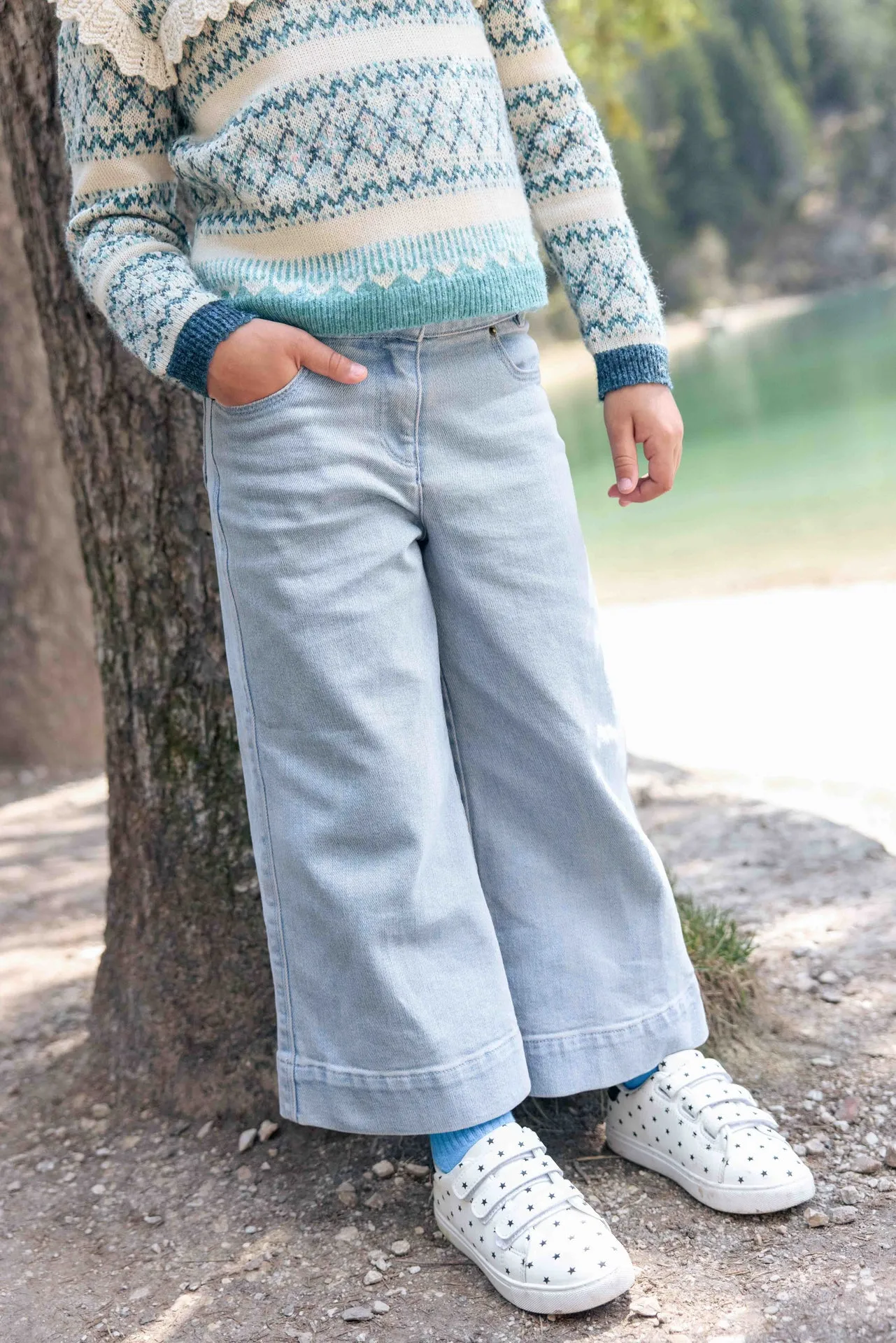 Bonton Marlow Bleached jeans 2A bla denim