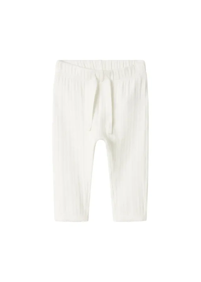 MarMar Pitti Modal Pointelle bukser Gentle White