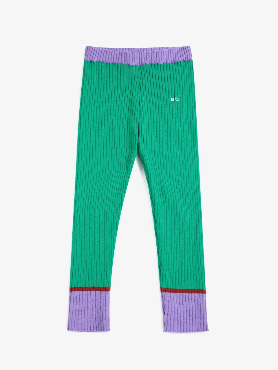 Bobo Choses All About Monsters strikleggings lysegrøn 2-3Y