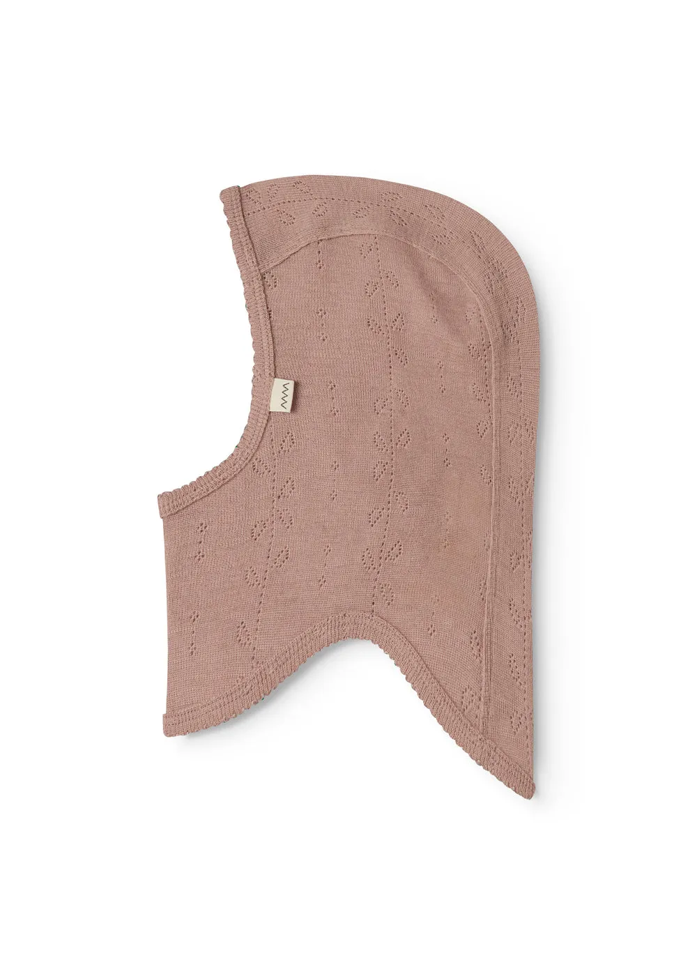 MarMar Jeans Balaclava elefanthue Burnt Rose uld