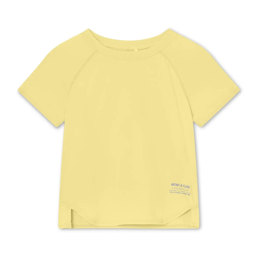 MINI A TURE Bjergi t-shirt Papyrus White kølende