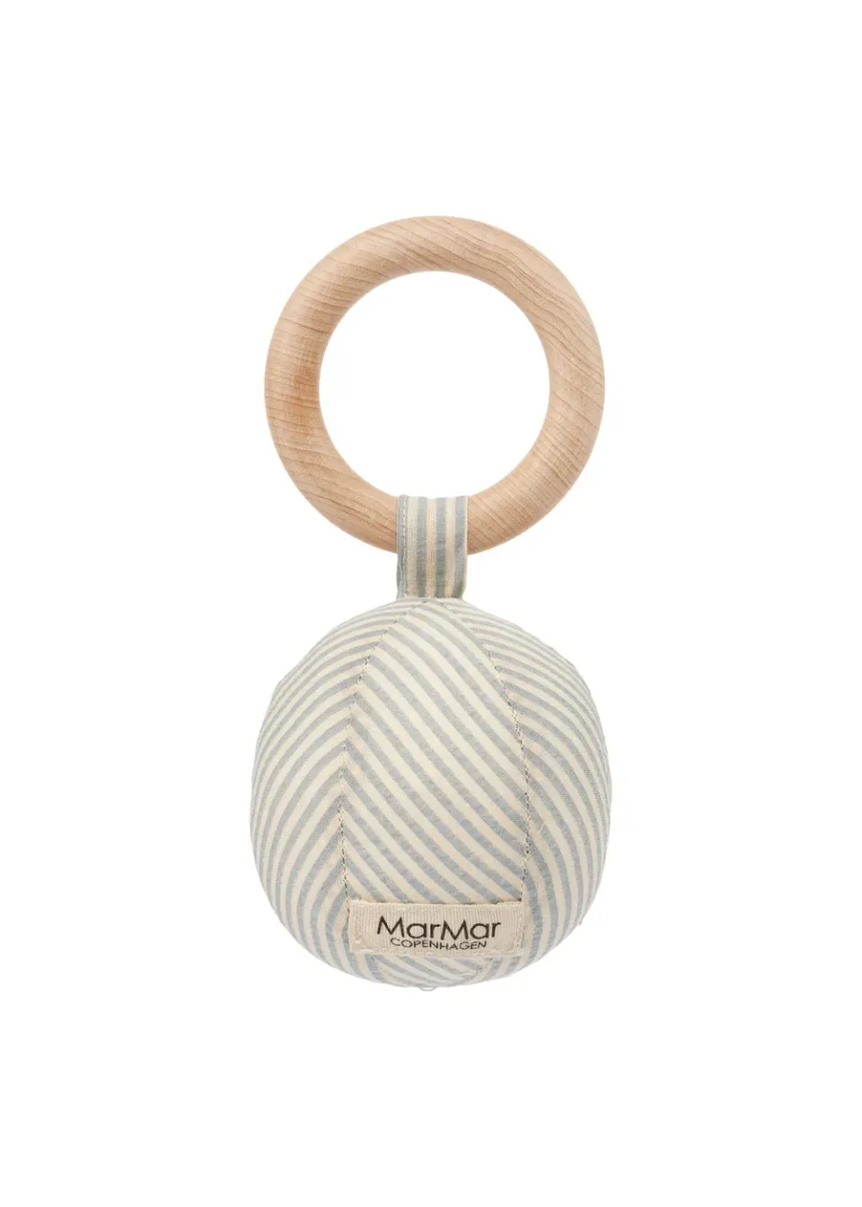 MarMar Copenhagen Rangle rangle Blue Stone Stripe økologisk bomuld