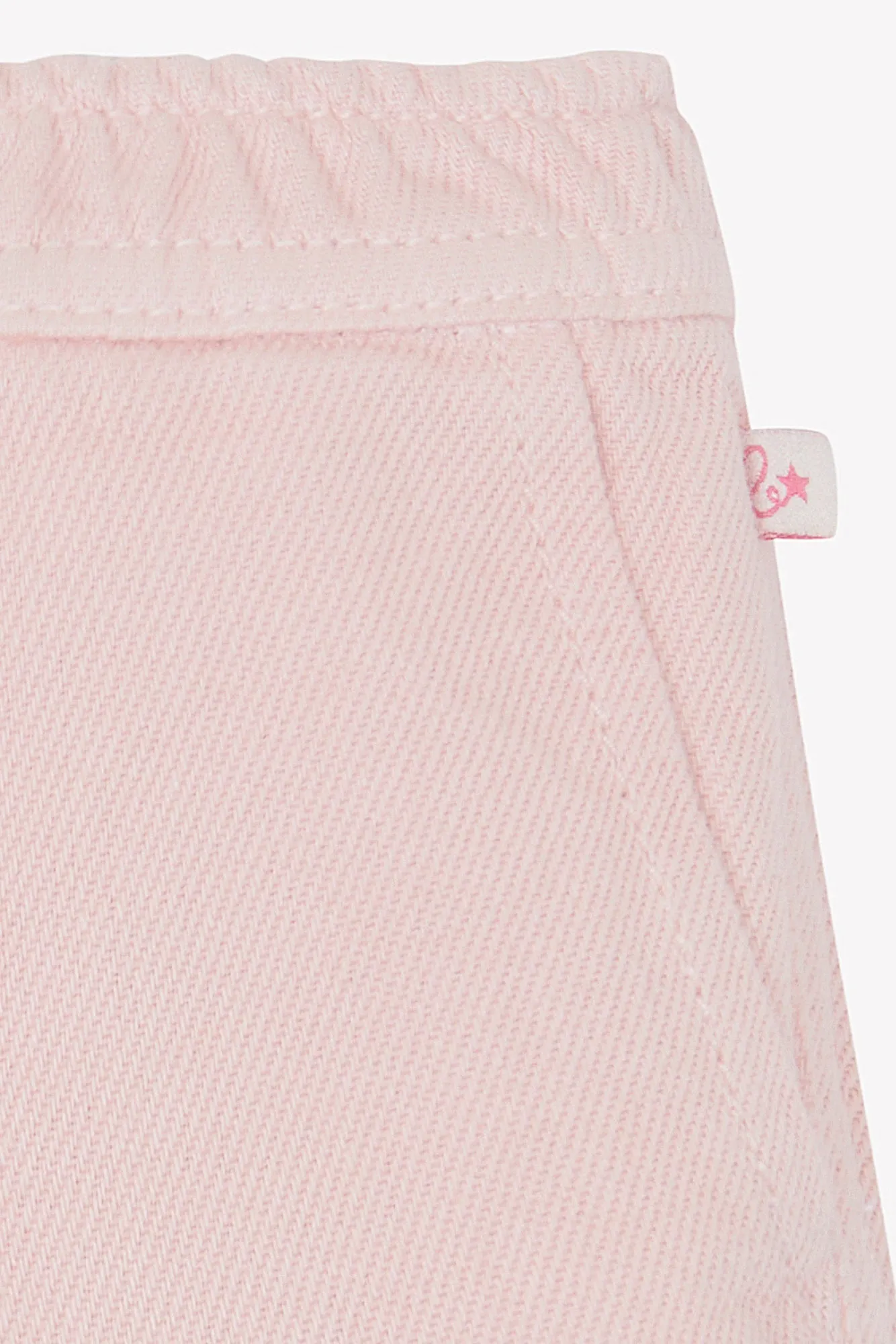 Bonton Lucky Rose Blossom bukser lyserød bomuld