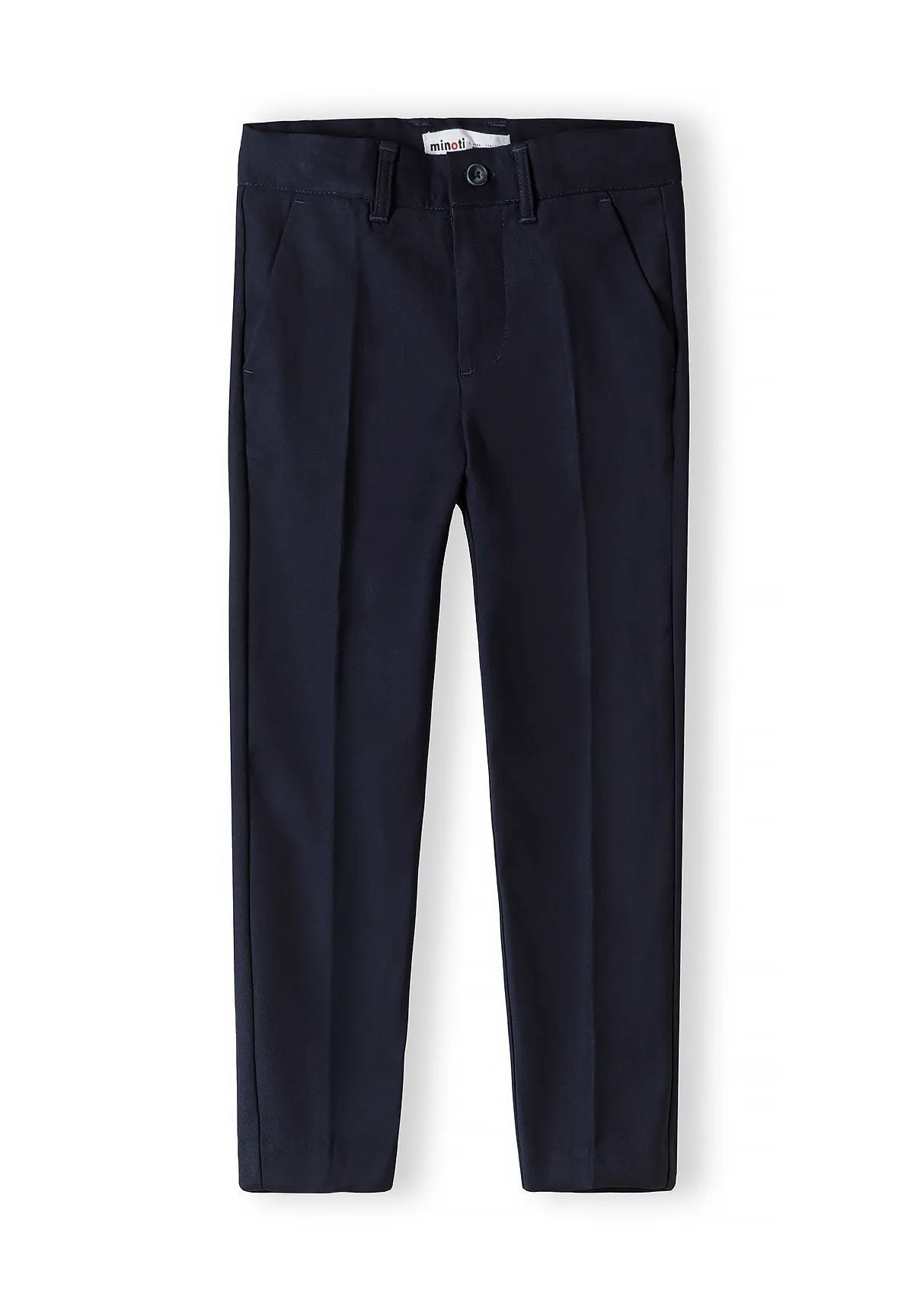Minoti 44615 habitbukser mørkeblå slim fit