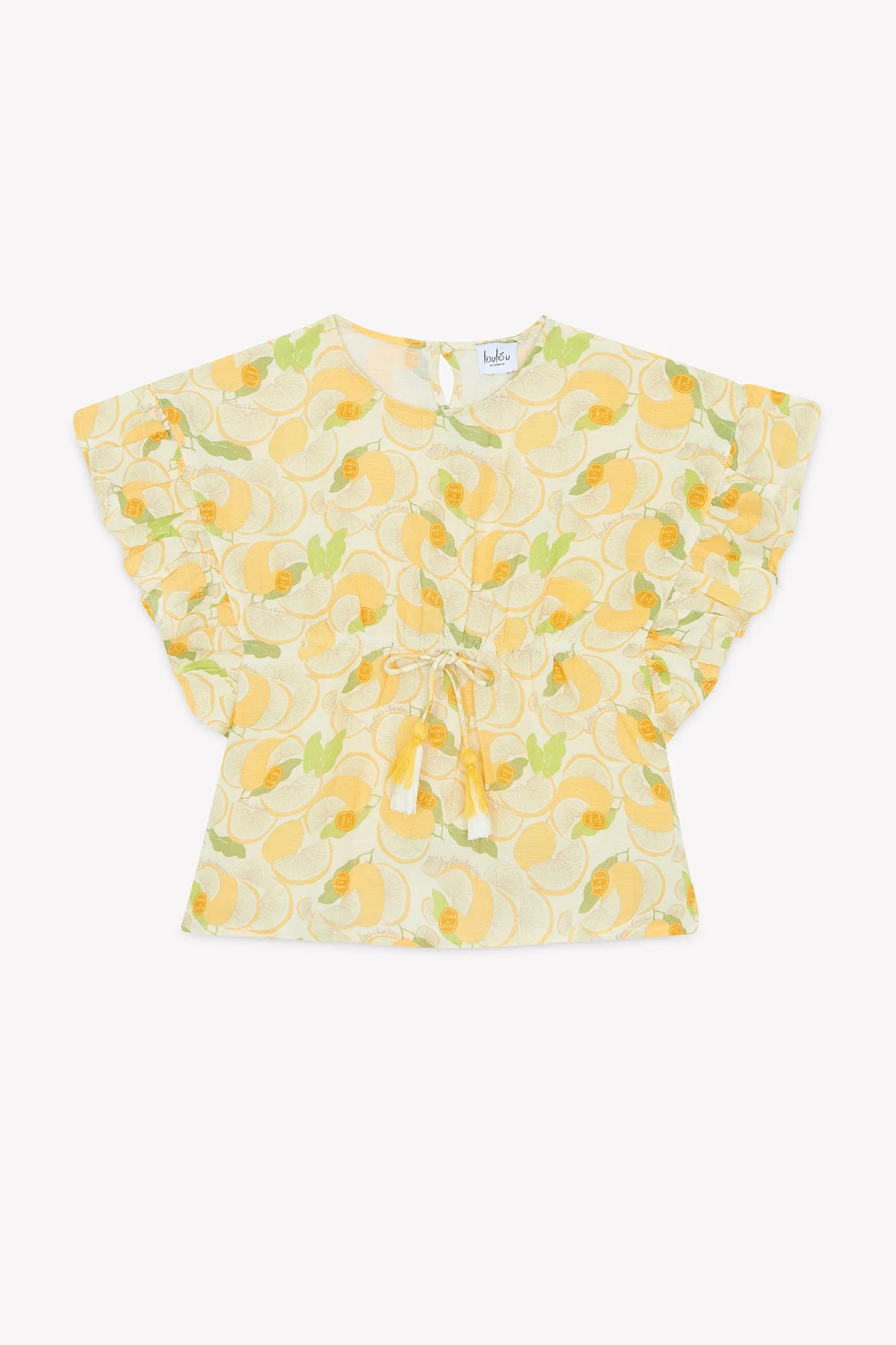 Bonton Limone Loulou bluse citron bomuld
