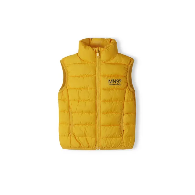 Minoti 38544 stepvest gul let drenge