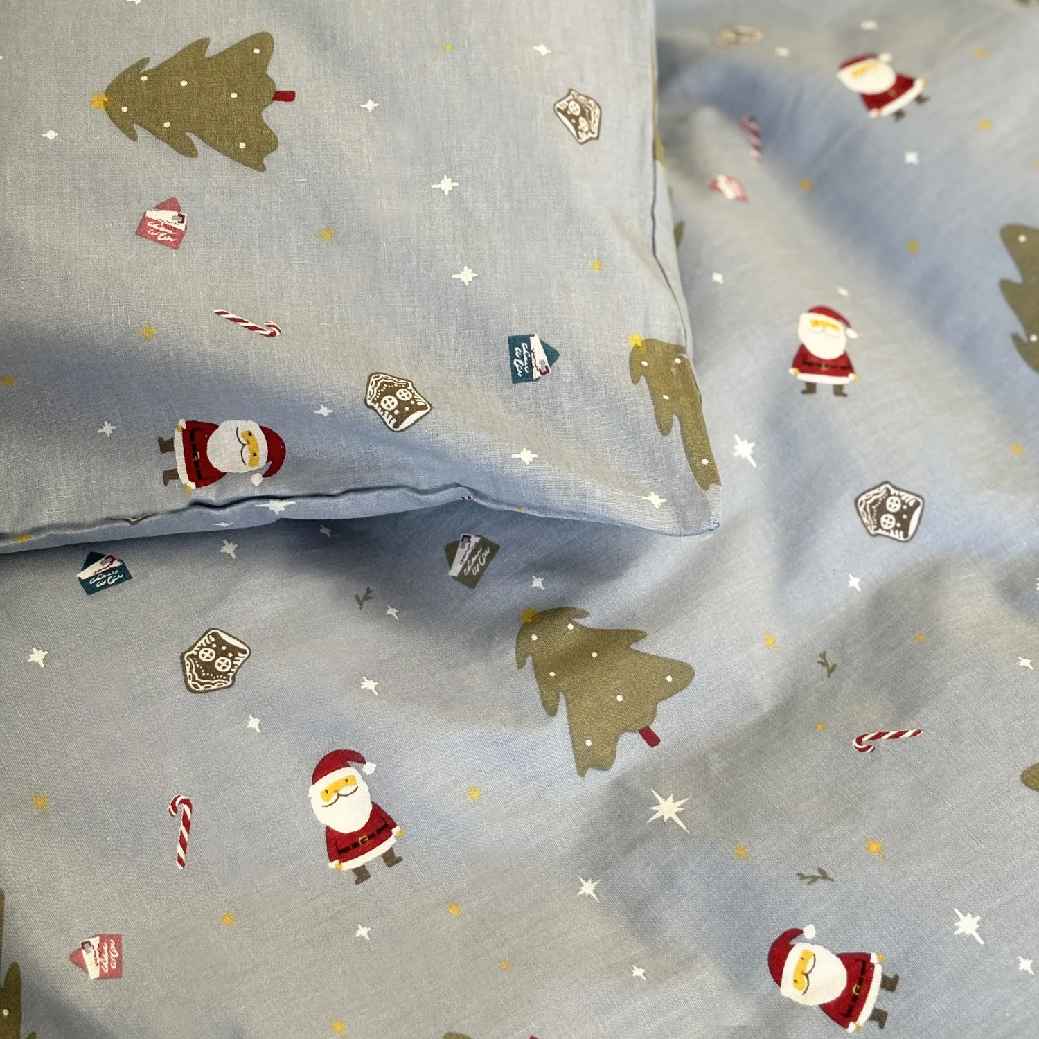 nuuroo By Mats juniorsengetøj Dear Santa bomuld