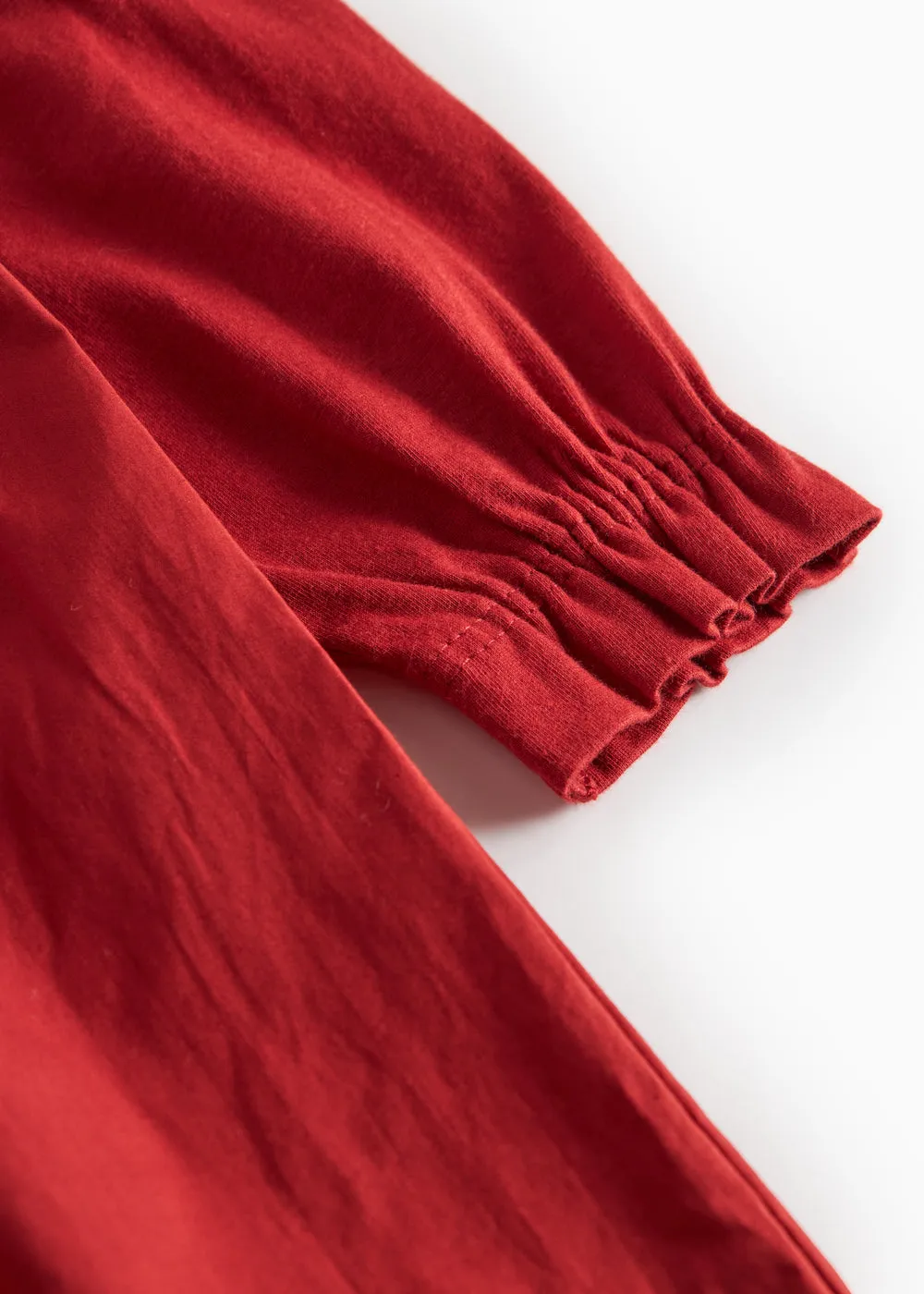 MarMar Dielle kjole Hibiscus Red rød blomstret