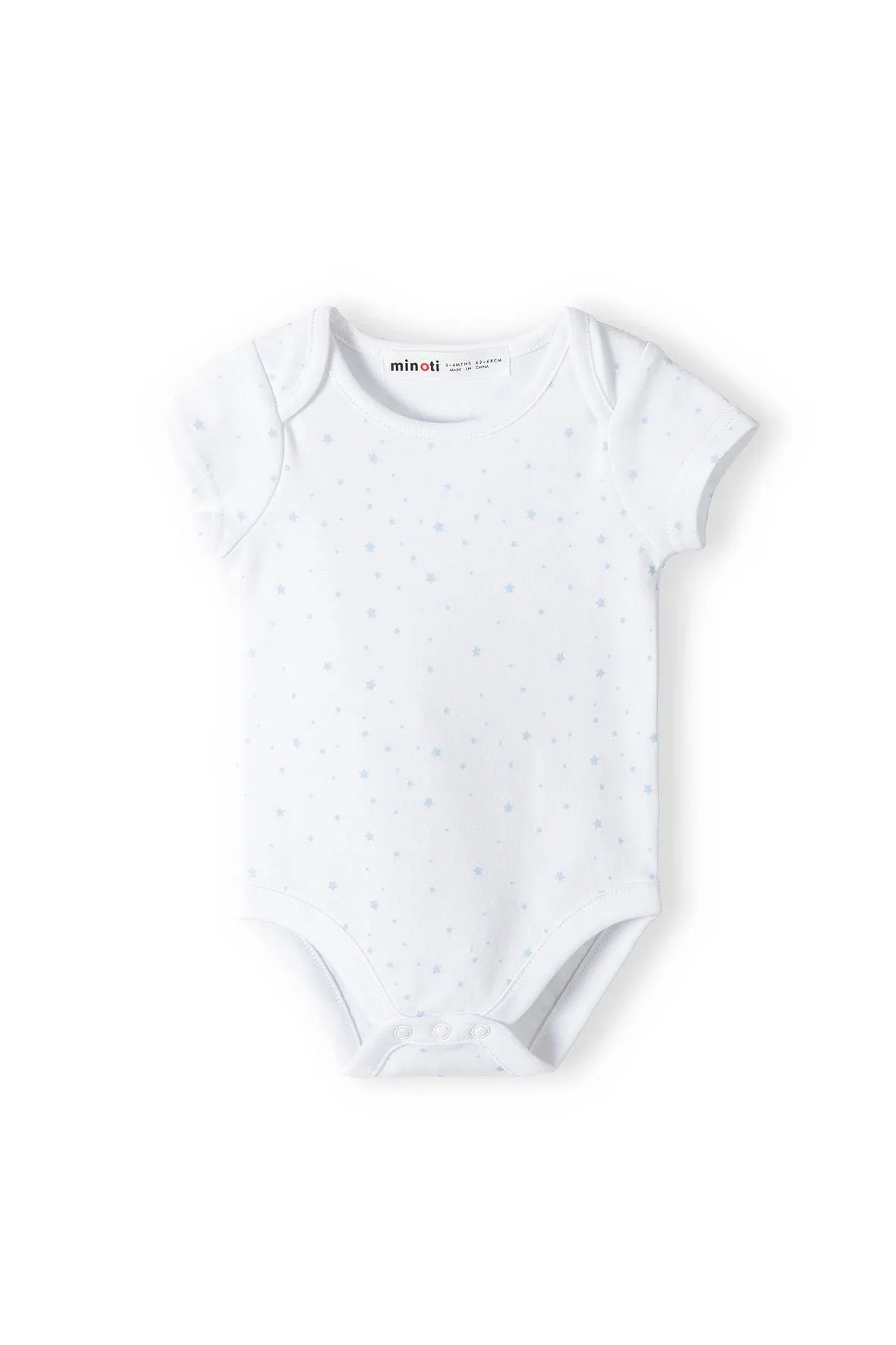 Minoti 38056 body lyseblå 3-pak til baby
