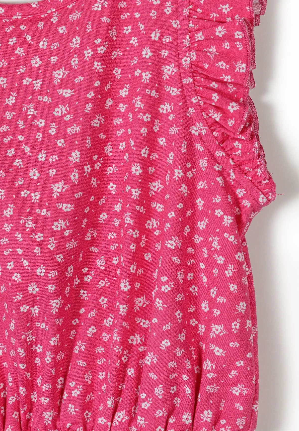 Minoti 44654 playsuit lyserød blomstret