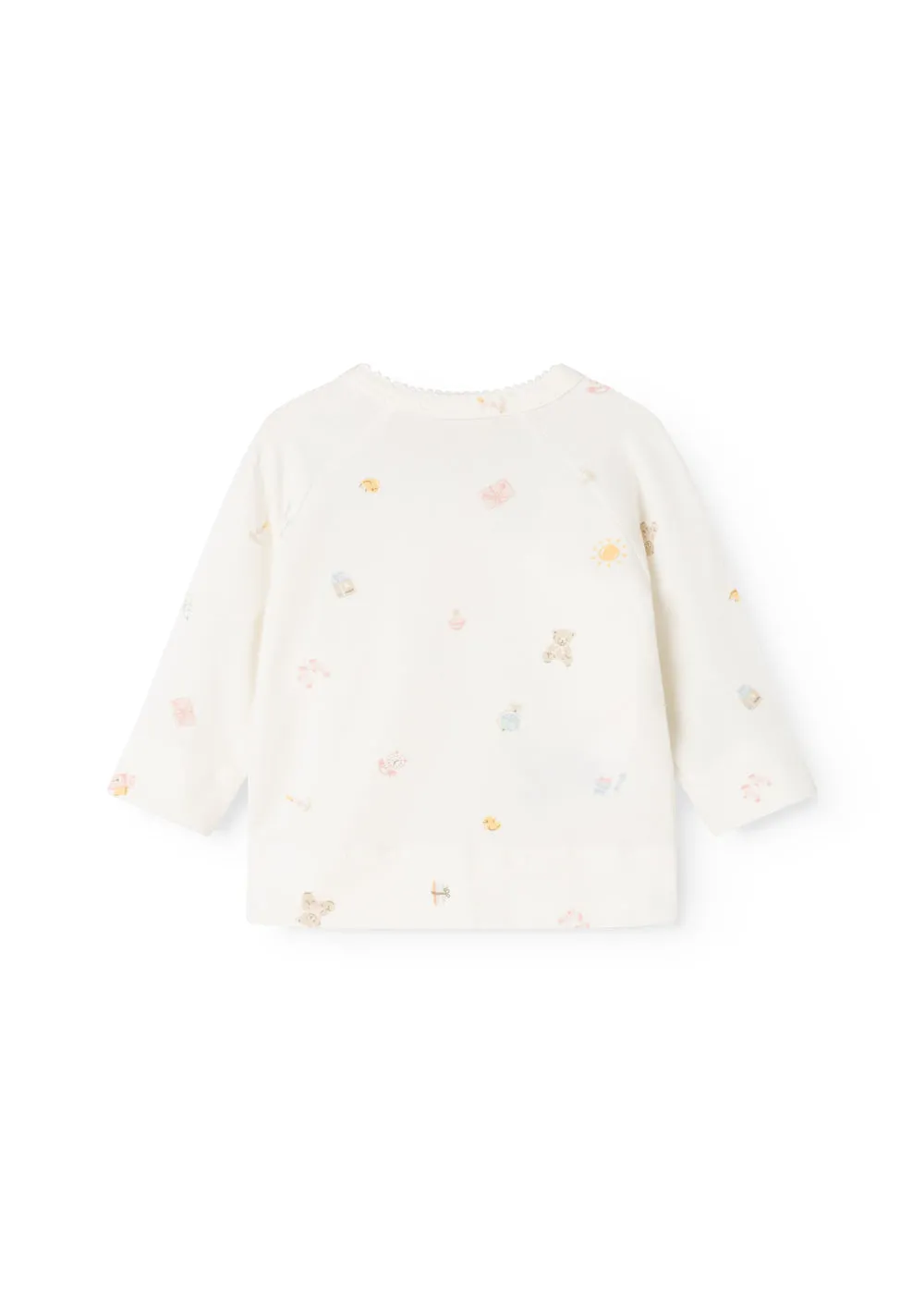 MarMar Tut Wrap LS bluse Everyday print slå-om