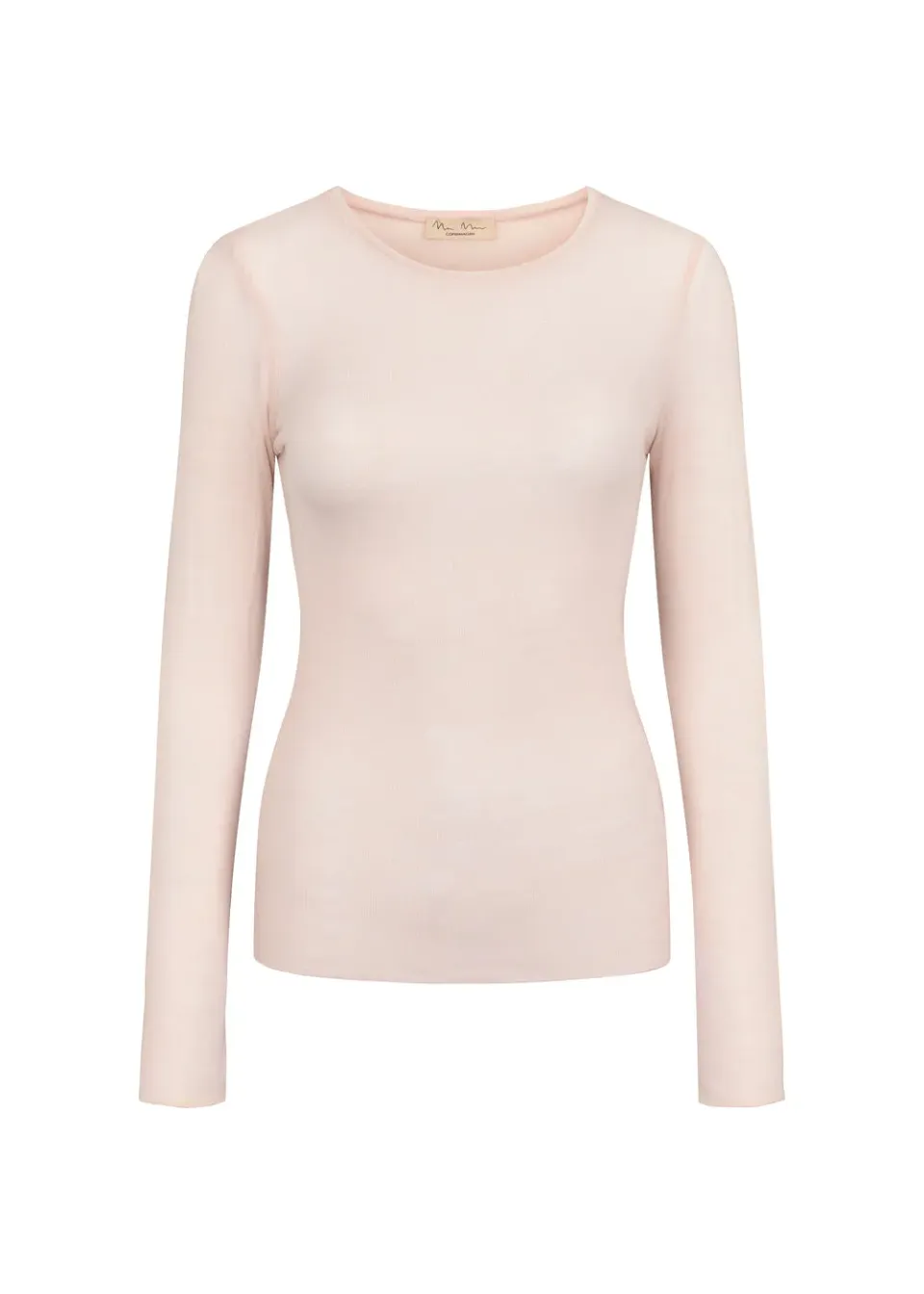 MarMar Tamra W Uld Pointelle T-shirt Pink Dahlia