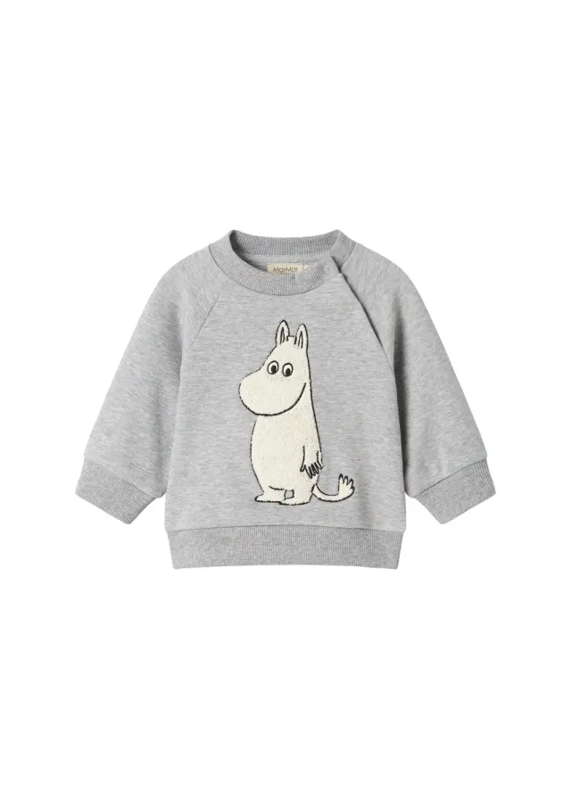 MarMar Theos B bluse Moomin strækbar økologisk bomuld