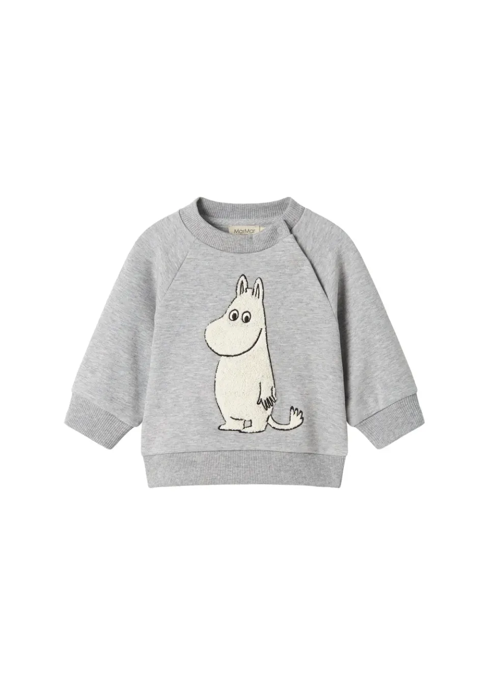 MarMar Theos B bluse Moomin strækbar økologisk bomuld