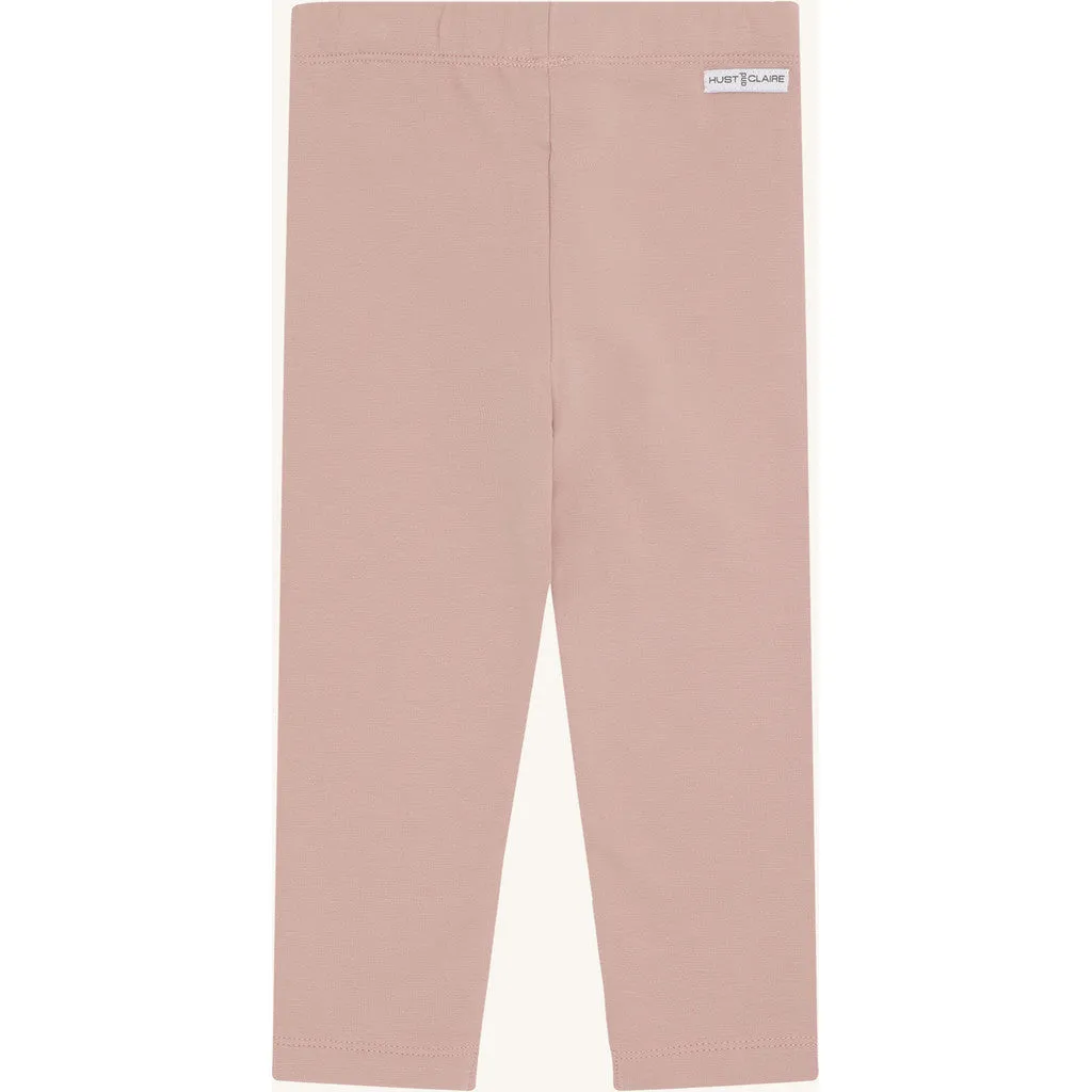 Hust & Claire Lisa brushed leggings Adobe Rose øko