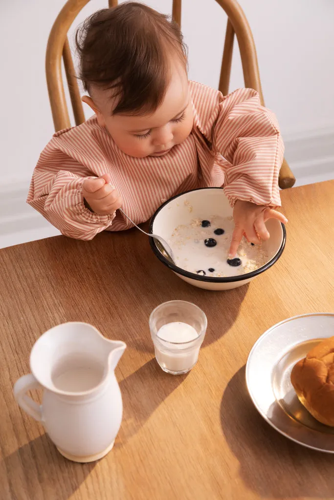 MarMar Copenhagen Apron LS spiseforklæde Soft Cheek Stripe