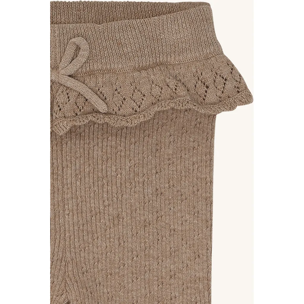 Hust & Claire HCLisa leggings Biscuit strik