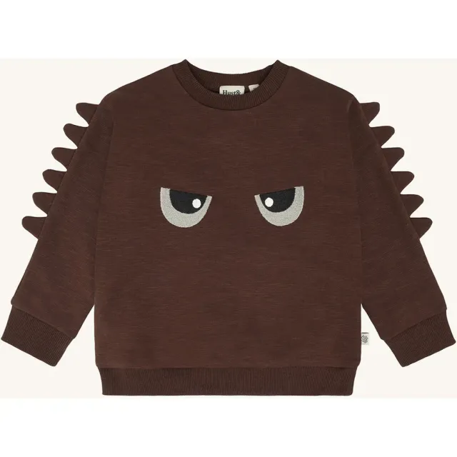 Hust & Claire HCSejer Monster sweatshirt Soil økologisk