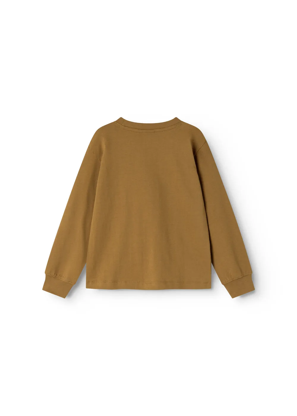 MarMar Tad LS bluse Deep Caramel langærmet bomuld