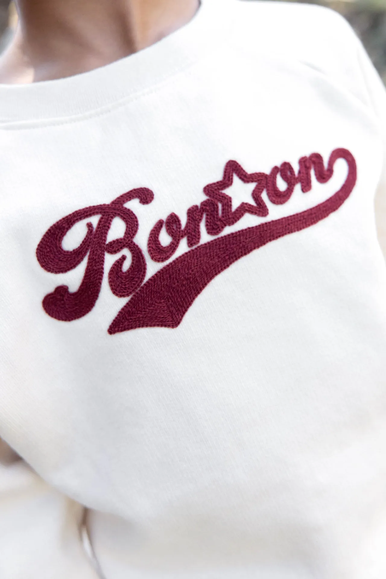 Bonton Sandy Mouton sweatshirt bomuld ecru