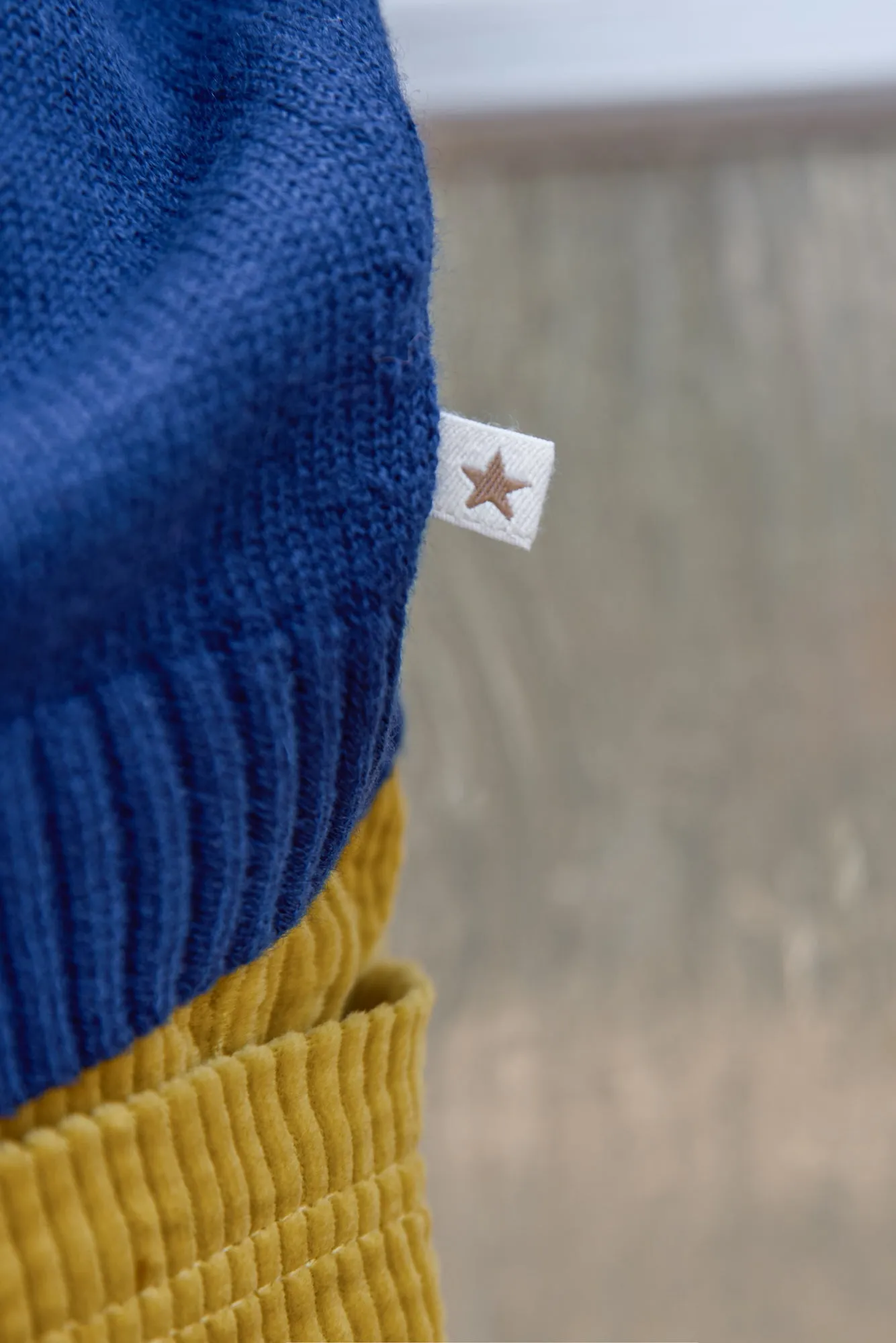 Bonton Lovely Blue striktrøje blå hjerter