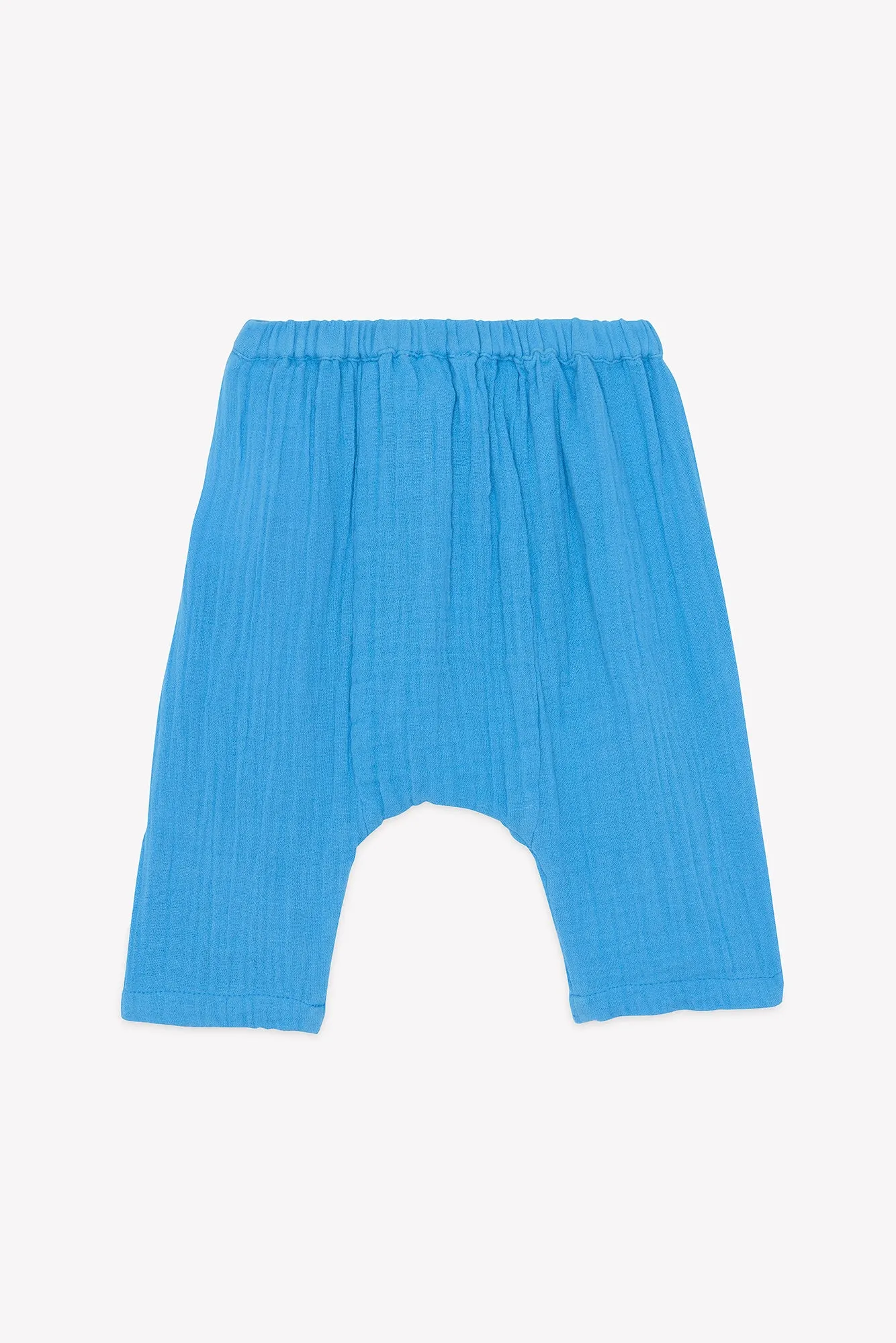 Bonton Laos Bleu Moyen bukser blå bomuldsgaze