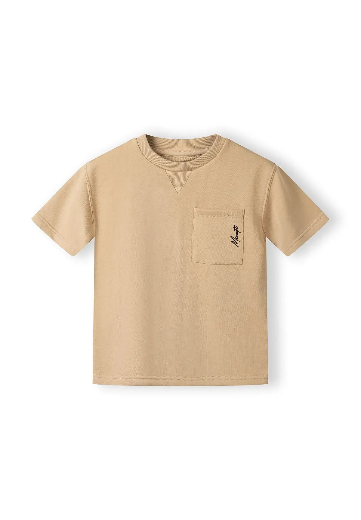 Minoti 43375 Shortssæt drenge camel jersey