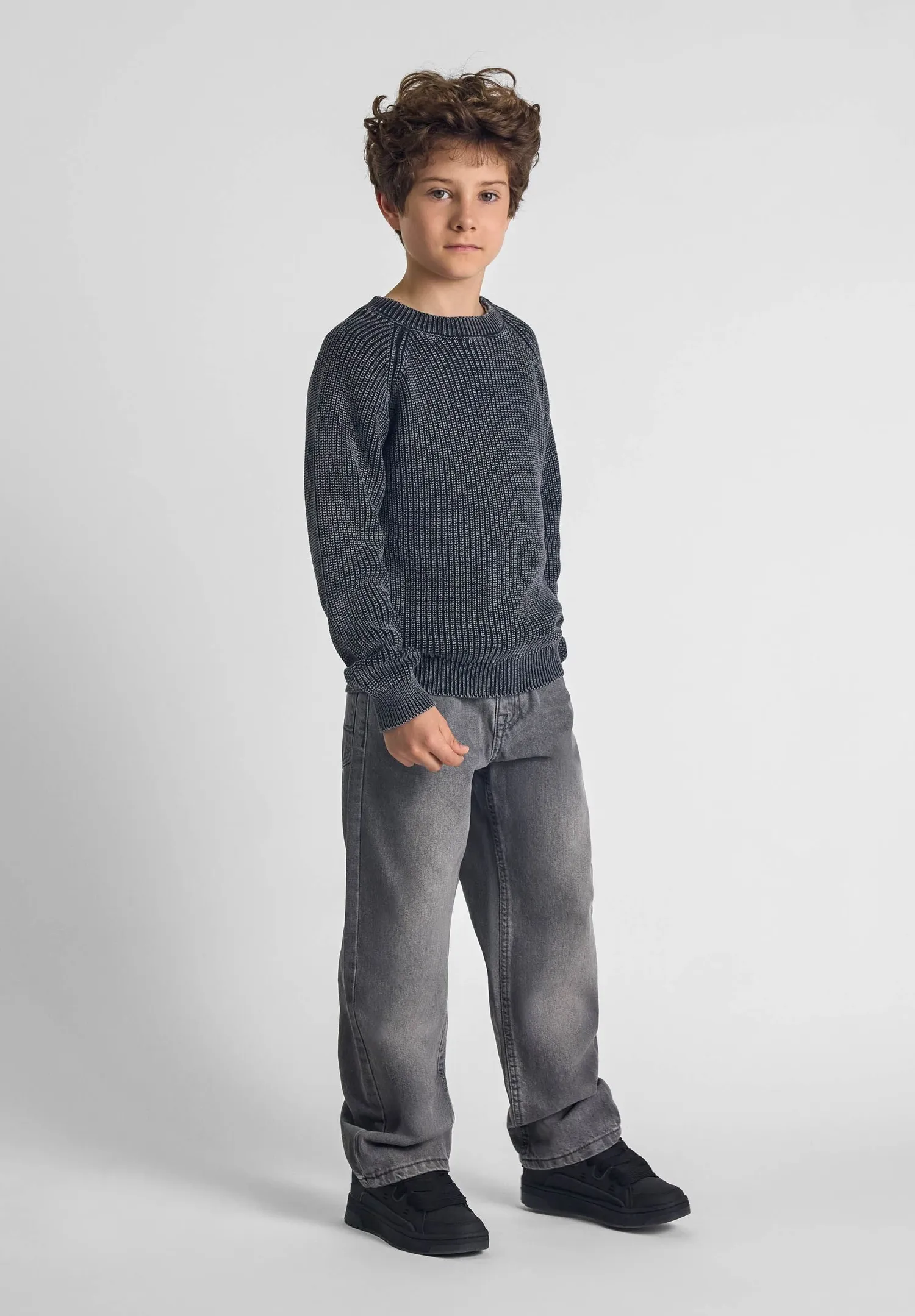 Minoti 43838 Vide Jeans Grå til Drenge