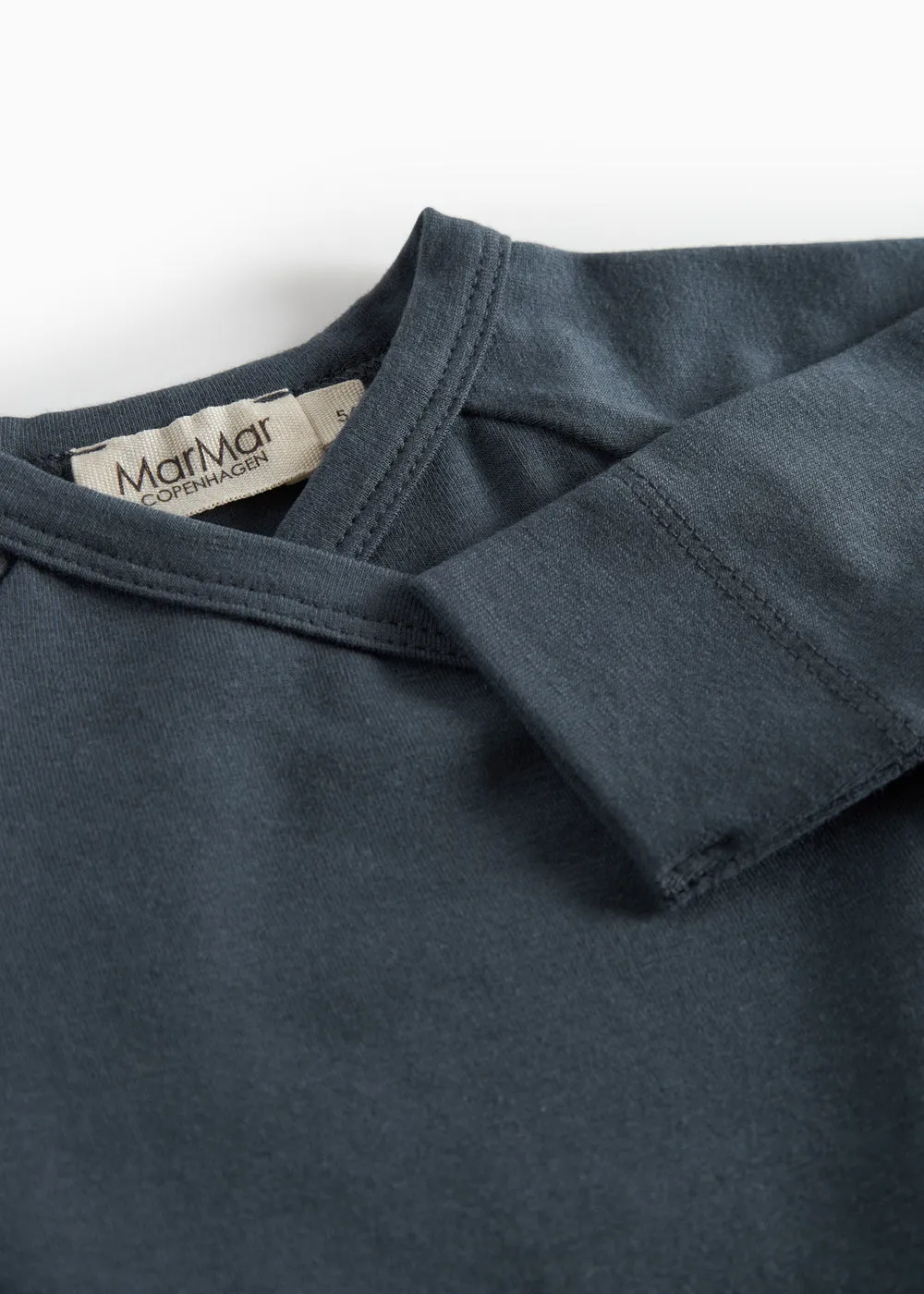 MarMar Tut Wrap LS bluse Blue modal