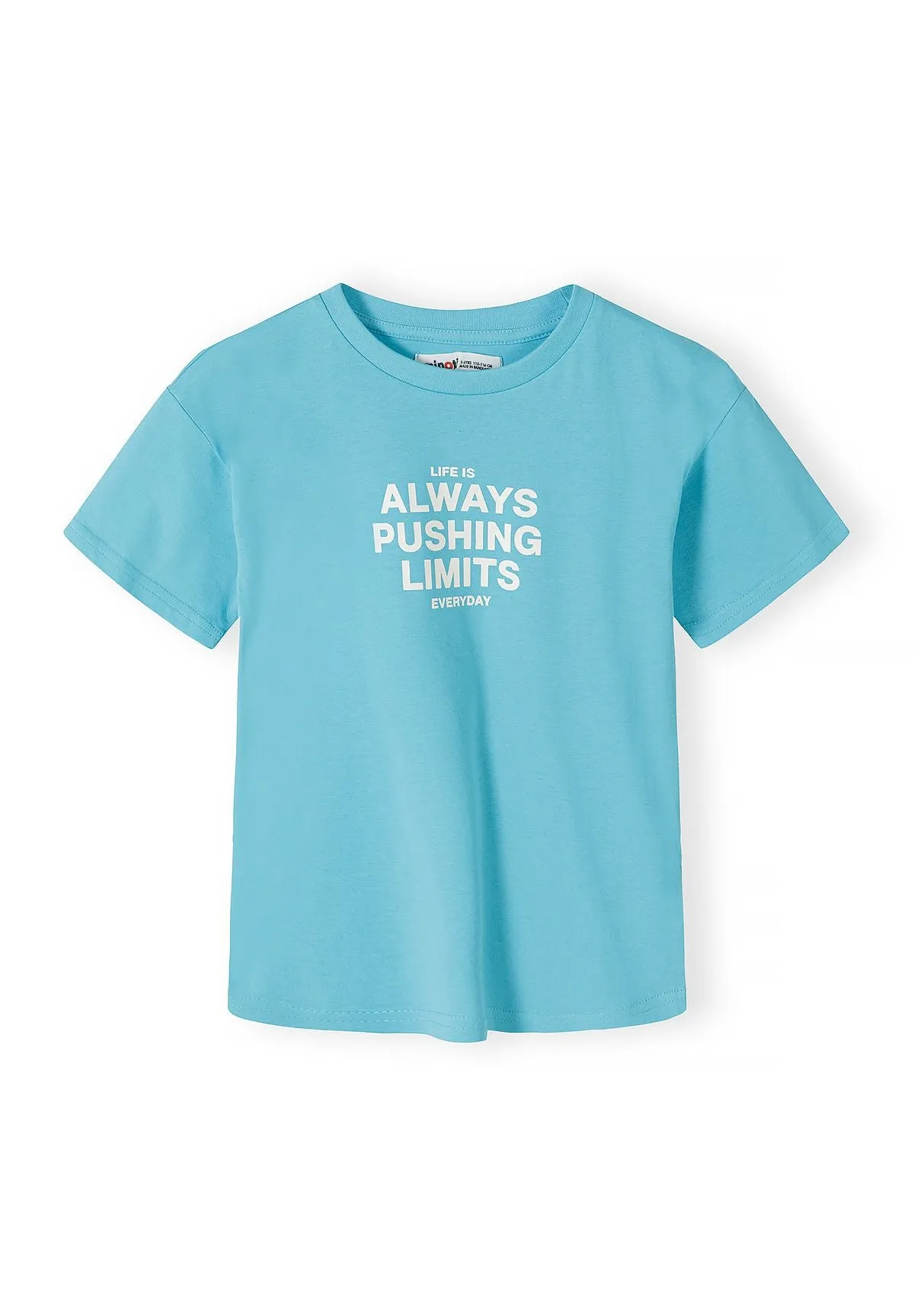 Minoti 44873 t-shirts 5-pak basketball bomuld