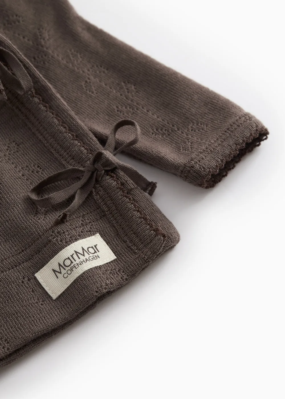 MarMar Tut Wrap LS bluse Terre uld