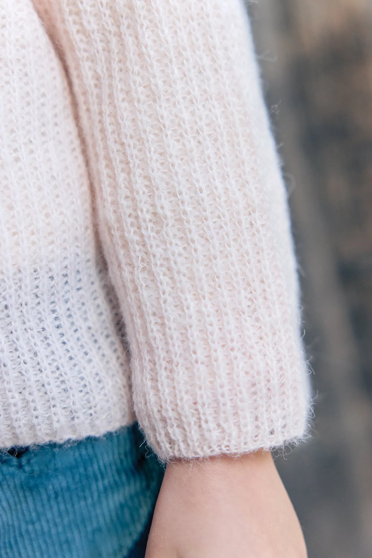 Bonton Lizbeth Rose Blossom cardigan lyserød