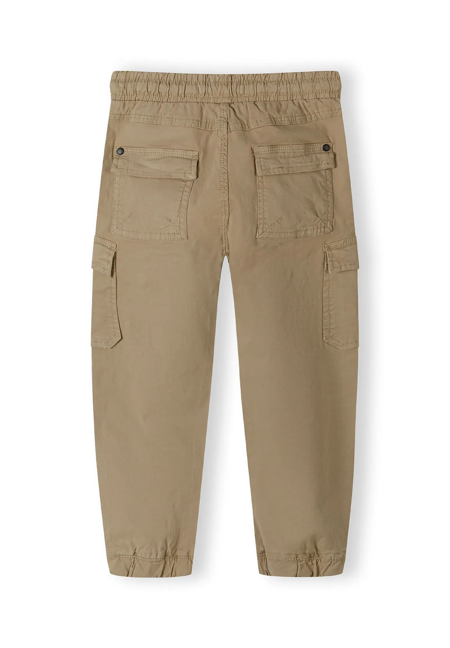 Minoti 43797 cargobukser sandbeige dreng canvas bomuld
