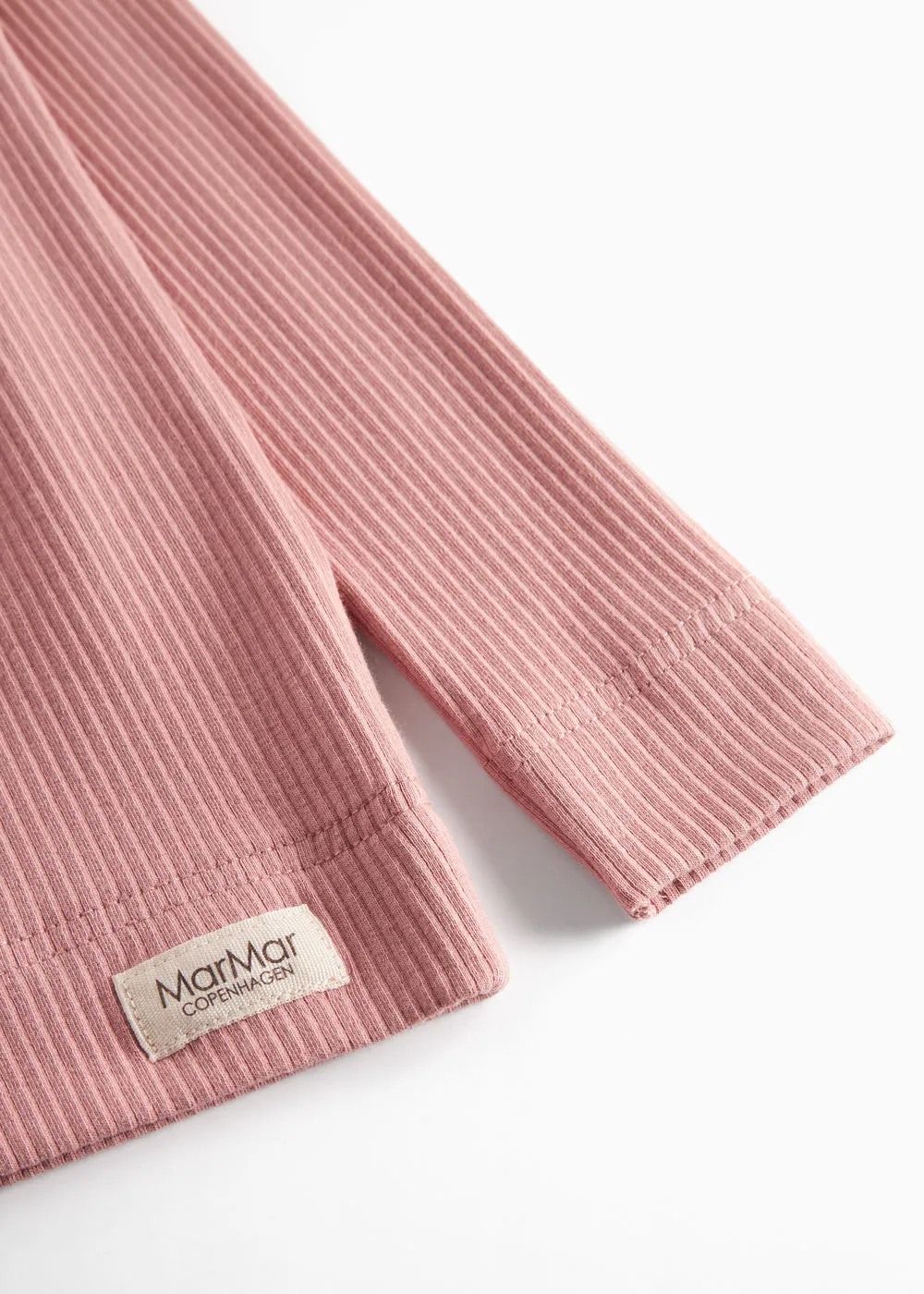 MarMar Plain Tee LS T-shirt Rose Parfait modal