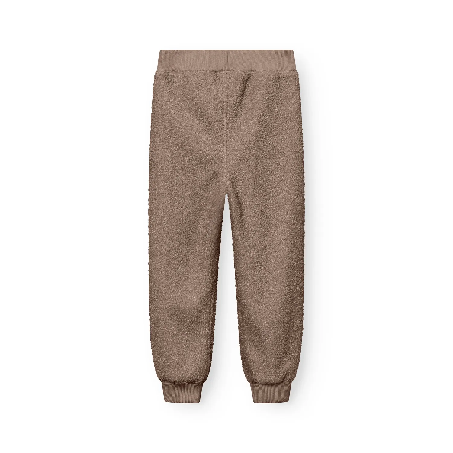MINI A TURE Matvalur teddyfleece bukser Grey brown genanvendt