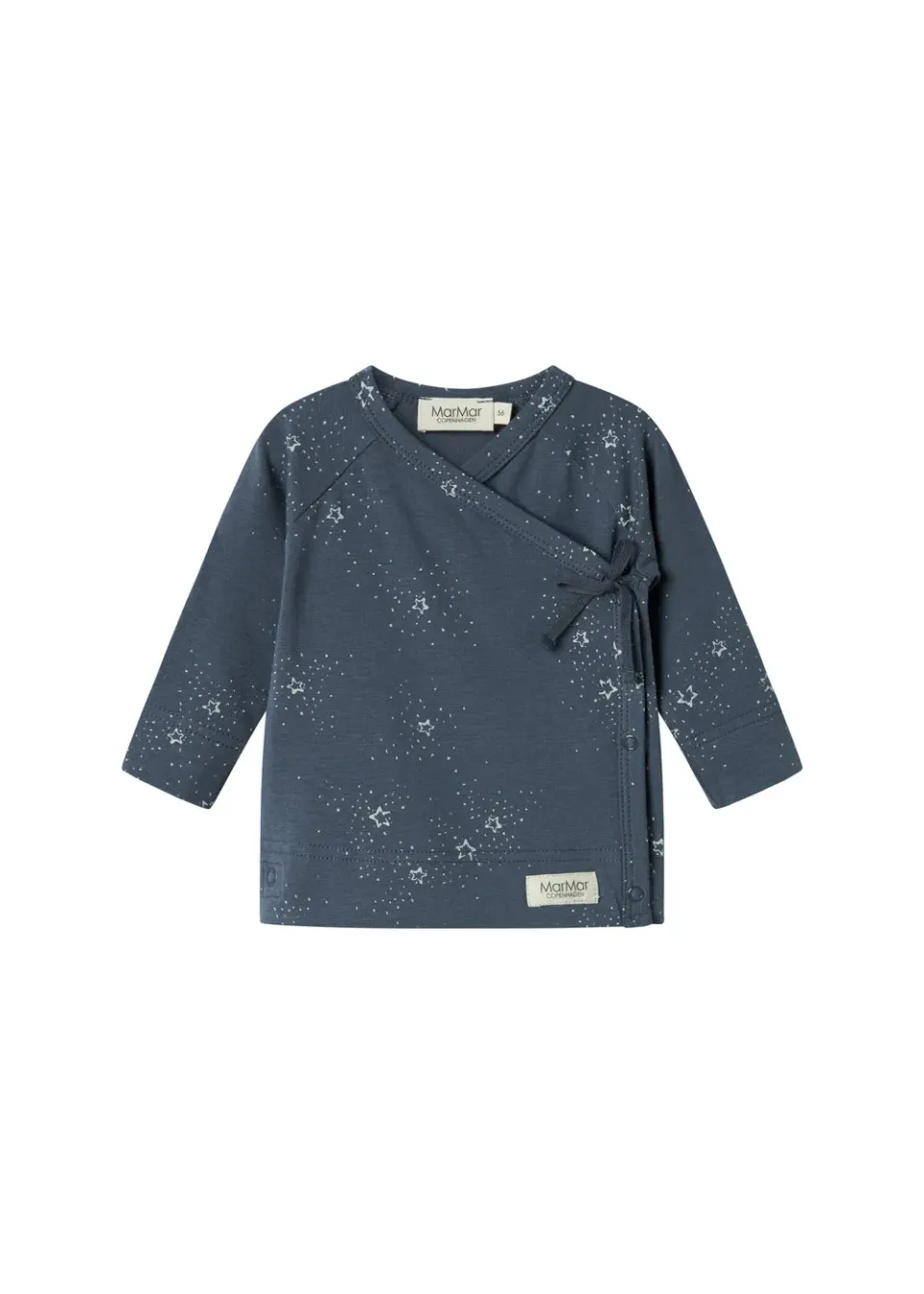 MarMar Tut Wrap LS bluse Starry Night modal