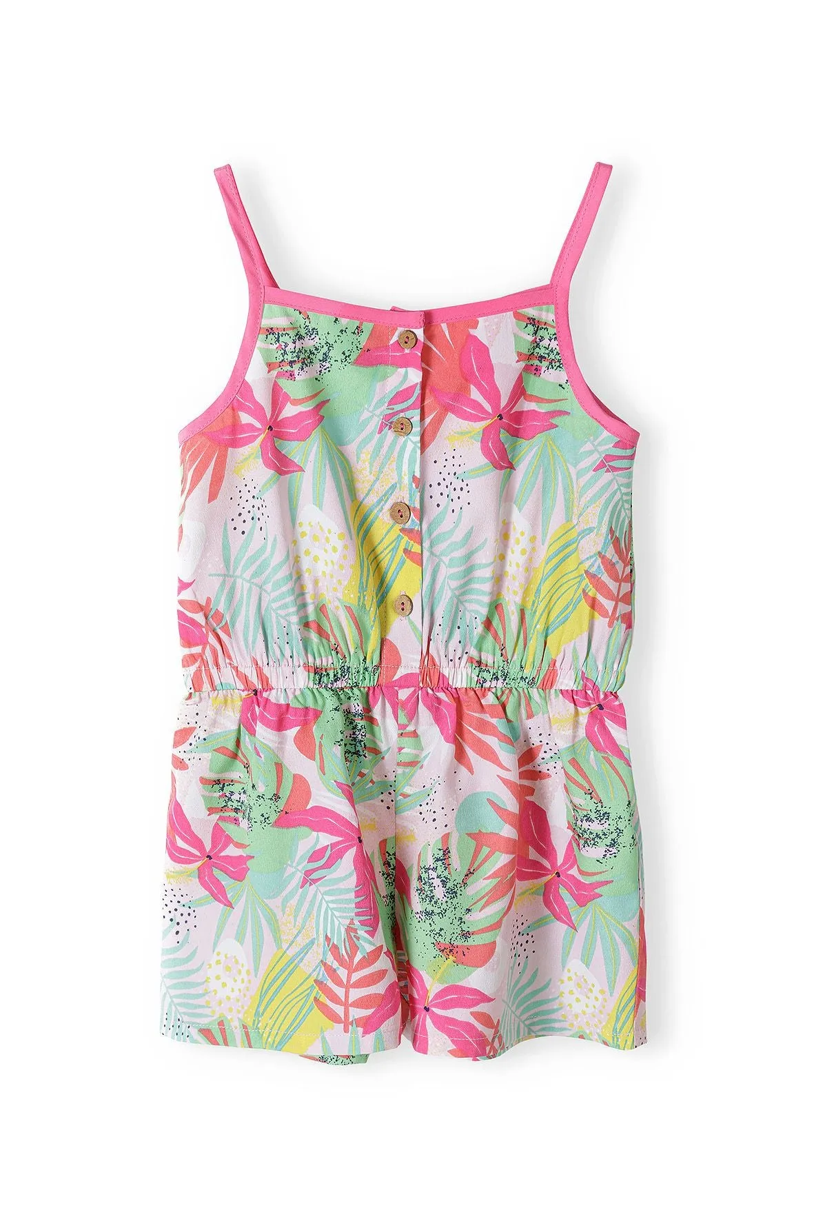 Minoti playsuit tropemønster polyester til piger