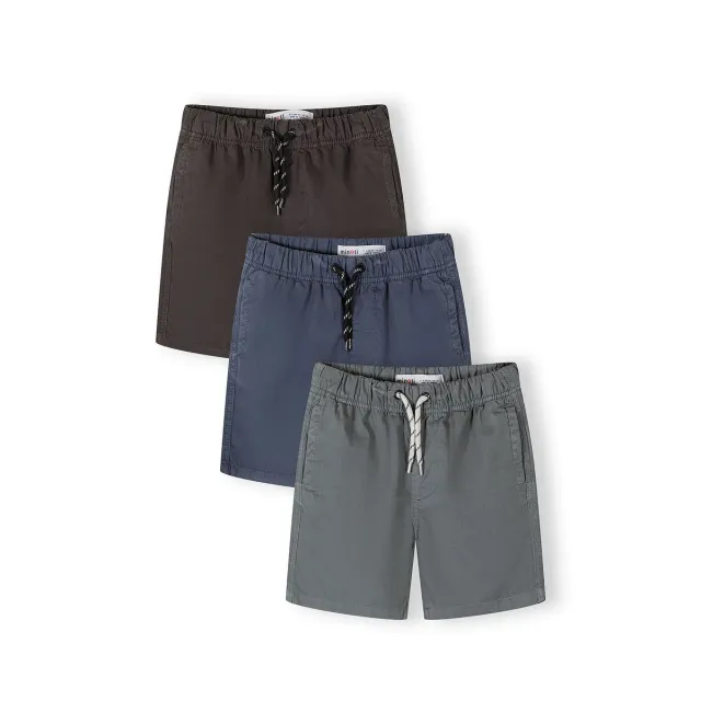 Minoti 44929 shorts 3-pak grå til drenge
