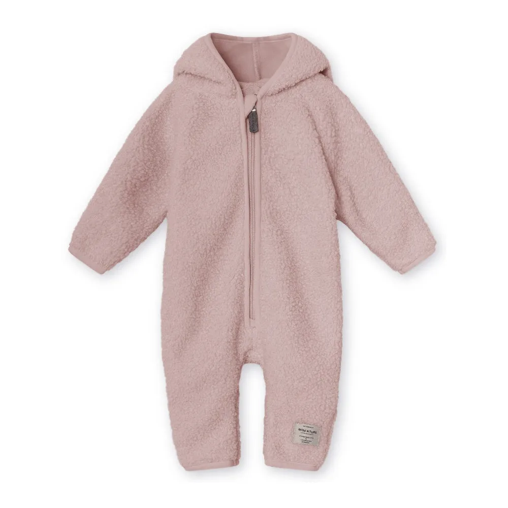MINI A TURE Matadel heldragt Cloudy rose teddyfleece