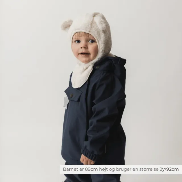 MINI A TURE MATJEFFI elefanthue Angora cream teddyfleece