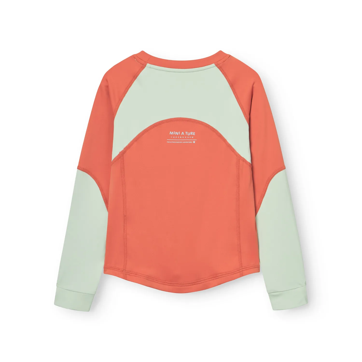 MINI A TURE Lendi LS t-shirt Arona Blue kølende