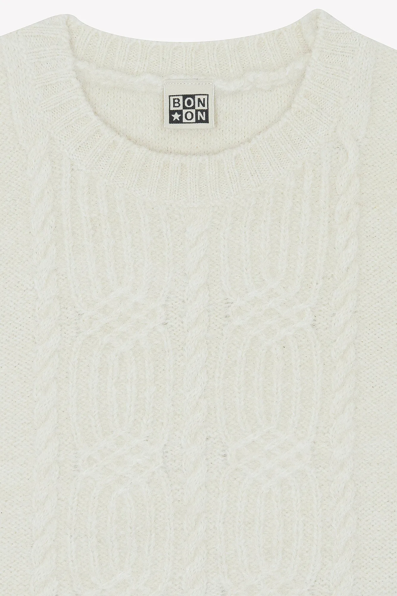 Bonton Lucia Mouton strikvest snoningsstrik